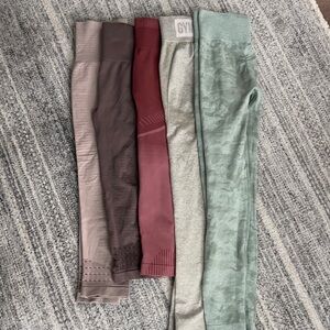 Gymshark Leggings Bundle (medium)